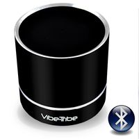 Vibe-Tribe Troll Plus Black: 12 Watt Bluetooth Vibration Speaker with Hands Free
