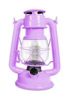 Northpoint 190616 Vintage Style Dusky Sky Hurricane 12 LED's and 150 Lumen Light Output and Dimmer Switch, Battery Operated Hanging Lantern for Indoors and Outdoor Useage
