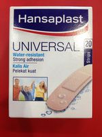 Hansaplast Elastic - 20 Strips Universal water Resistant,cushion the wound