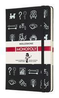 Moleskine Limited Edition Monopoly Notebook, Hard Cover, Large (5" x 8.25") Ruled/Lined