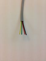 SILVER SATIN 4 CONDUCTOR 26AWG TELEPHONE WIRE 1000 FT STRANDED 100% COPPER