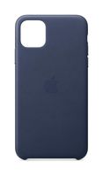 Apple Leather Case (for iPhone 11 Pro Max) - Midnight Blue
