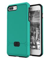 iPhone 8 Plus Case, iPhone 7 Plus Case, Slim Shock-Absorbing Modern Slim Non-Slip Grip Cell Phone Cases for Apple iPhone 8/7 Plus (Green)