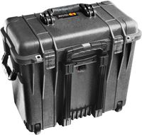 Pelican 1440 Case With Office Dividers and Lid Organizer (Black)