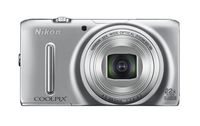 Nikon COOLPIX S9500 Wi-Fi Digital Camera with 22x Zoom and GPS (Silver)