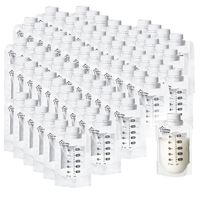 Tommee Tippee Pump and Go Breast Milk Storage Bags, For Storing and Freezing Breast Milk - 70 Count