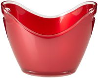 Prodyne G-4-R Vino Gondola Wine Tub, 10.5 x 8 x 7.75, Red