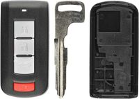 Discount Keyless Remote Entry Uncut Car Key Fob Replacement Case Shell Button Pad For Lancer OUC644M-KEY-N