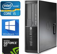 HP 8300 4K Gaming Computer Intel Quad Core i5 upto 3.6GHz, 8GB, 1TB HD, Nvidia GT730 4GB, Windows 10 Pro, WiFi, USB 3.0 (Renewed)