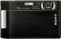 Sony Cybershot DSC-T100 8.1MP Digital Camera with 5x Optical Zoom and Super Steady Shot (Black)