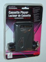 AM/FM Stereo Cassette Player with Headphones