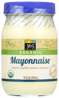 365 Everyday Value, Organic Mayonnaise, 16 fl oz