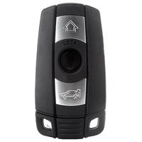 cciyu 1PC Uncut 3 Buttons Keyless Entry Remote Fob Replacement fit for BMW 325Ci 325xi 335is 330Ci 330xi 330i 323i 325i 328i 335i 328xi 335xi 335d 328i xDrive 335i xDrive (KR55WK49127, KR55WK49123)