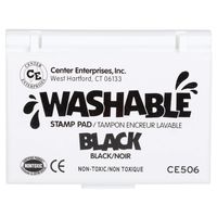 Center Enterprises Inc. Washable Stamp Pad, Black