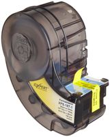 Brady PermaSleeve Heat-Shrink Polyolefin Wire Marking Sleeves (XPS-187-1) - Black On White Sleeves - Compatible with IDXPERT Label Maker - .335" Height, 1.015" Width