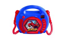 LEXiBOOK Spider-Man CD Player with Microphones
