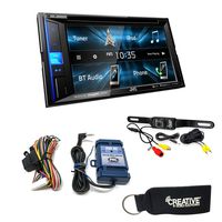 JVC KW-V250BT Multimedia 6.2" Touch Screen Receiver with PAC SWI-RC Steering Wheel Remote Interface & Back Up Camera