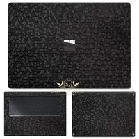 SopiGuard Skin for Microsoft Surface Laptop 3 (15") Precision Cut Full Body Sticker Vinyl Wrap (Honeycomb Black)