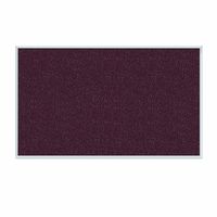 Ghent Berry Vinyl Bulletin Board, 36" x 46.5", Aluminum Frame, Made in The USA