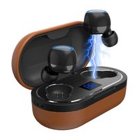 bomow Wireless Earbuds, Sport Wireless Earbuds True Wireless Earbuds Bluetooth 5.0 in Ear Earphones Noise Cancelling 36H Cyclic Playtime, TWS Stereo Headset Built-in Mic Headphones with Charging Case