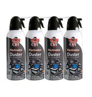 Dust-Off Compressed Gas Duster, Pack of 4