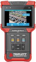 Triplett CamView IP & Analog Camera Tester- Test, Verify, & Troubleshoot Cameras, Cables, & Networks Before Network or Power Setup | Built-in DHCP Server | Ethernet Loop Detection - ( PRO-C 8072)