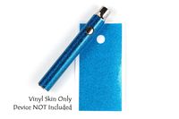 510 Threaded Battery Pen Vape Skin Wrap Decal Vinyl Sticker Baby Blue