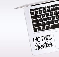 World Design Mother Hustler Laptop Corner Decal