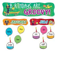 Pete the Cat Birthdays Are Groovy Mini Bulletin Board
