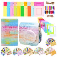 Sunmns Accessories Bundle Kit Set for Fujifilm Instax Mini 26 Instant Film Camera, Include Case, Album, Stickers, Photo Frames, Hanging Frame