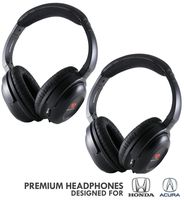 DRIVE AUDIO Wireless Headphones (2 Pack) for Honda & Acura by DriveAudio - Odyssey, CR-V, Accord, Pilot, Ridgeline, RDX, MDX