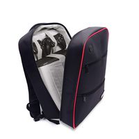 JSRANIS Universal Gaming Backpack for PS4/XBox, Travel Bag for Game System Carrying Case for Sony Playstation 4/PS4 Slim/PS4 Pro/Xbox ONE/XB1S/Xbox ONE X/WII U/PS3/XBOX 360 Systems and Accessories