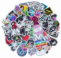 Graffiti Sticker, 50 Pieces Waterproof Vinyl Stickers for Personalize Laptop, Car, Helmet, Skateboard, Luggage Graffiti Decals, DIY Stickers (Section-4)