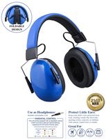 Kids Ear Protectors Earmuffs Toddler Ear Protection and Headphones 2 in 1 Noise Reduction and Headphones for Kids Ultra Lightweight Adjustable Safe Sound Great for Concerts Shows and More