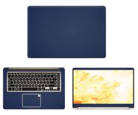 decalrus - Protective Decal for Asus VivoBook S510UA, F510UA, X510UA (15.6" Screen) Laptop Blue Carbon Fiber Skin case Cover wrap CFasusVivobk15_s510Blue