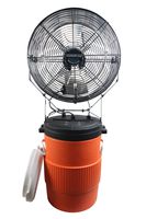 Ventamatic Premium Misting Fan w/Standalone Tank, Swamp Cooler for Commercial, Residential, Athletic (10 Gallon Mid Pressure)