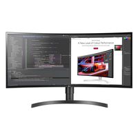 LG 34WL85C-B 34 Inch UltraWide Curved WQHD IPS Monitor with HDR 10