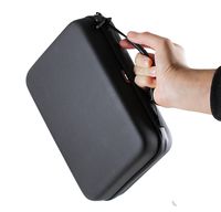 Navitech Black Shock Proof/Waterproof Walkie Talkie/Radio Case/Cover Compatible with The The ESYNiC Walkie Talkies-2 pcs Long Range Two-Way Radio