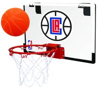 Rawlings NBA Los Angeles Clippers 00664219111NBA Game On Polycarbonate Hoop Set (All Team Options), Purple, Youth