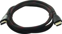 HDMI Nylon Cable 6 Feet - Latest 2.0 Supports Ethernet, 4K, Ultra HD, 3D, HDR, Audio Return Channel