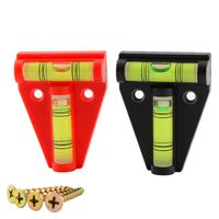 Cornucopia Brands RV T Levels (2-Pack) Plus 4 Free Screws; Use to Cross Check Level of RVs, Machines, Furniture, Trailers, Tripods, Camera Equipment, Etc.