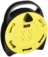 Prime CR220625 25-Feet 16/3 SJT Cord Caddy with 4 Outlets