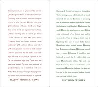 Quiplip Funny Fill-in-The-Blank Mother's Day and Birthday Cards, 6-Pack (QL18276PCK)