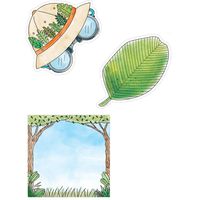 Creative Teaching Press Cut-Outs 10" Safari Friends Safari Fun Cut Outs, 10" Ctp 3388 with