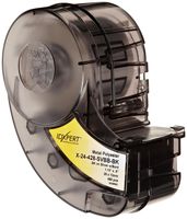 Brady X-24-428-SVBB-BK IDXPERT 0.5" Height, 1.13" Width, B-428 Metallized Polyester, Black On Silver With Black Border Color Label (450 Per Cartridge)