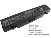 EBOYEE R480 AA-PB9MC6B Battery Compatible with Samsung AA-PB9NC6B AA-PB9NC6W /PB9NS6B R420 R430 R468 R470 RV510 RV520 RV511 RC512 R519 R520 R530 R540 R580 R720 R730 Q320 Q430 NP550P5C NP365E5C Laptop