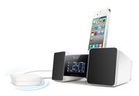 iLuv Vibro II Alarm Clock 30-Pin Speaker Dock with Bed Shaker (White) (Discontinued by Manufacturer)