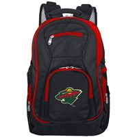NHL Minnesota Wild Colored Trim Premium Laptop Backpack