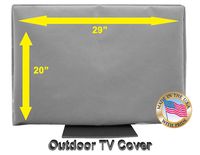 Outdoor TV Cover (29"-32") Light Grey