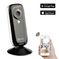 Contixo E1 Baby/Security Surveillance HD 720P WiFi Camera W/Full App Control, Night Vision 2-Way Audio, 100° Field View, Motion Detection & Smart Alerts - Best Gift